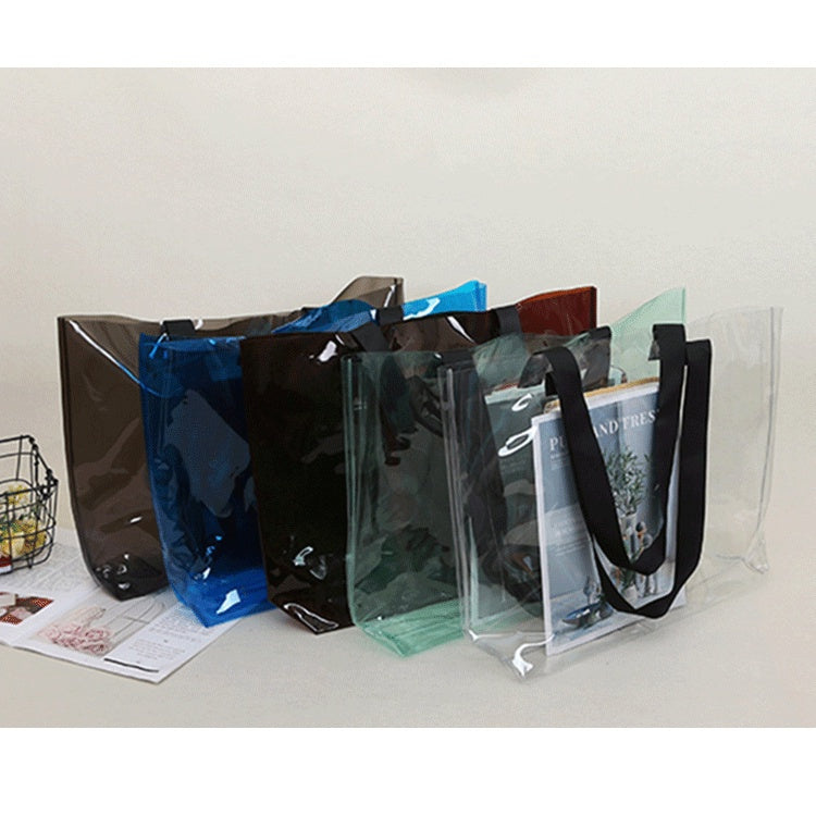 【Professional Customization】Network Red Envelope Pvc Handbag Advertising Bag Jelly Bag Promotion Gift Bag Environmental Protection Shopping Bag Printable Logo Manufacturers Customized Various Sizes and Styles(minimum 50pcs)