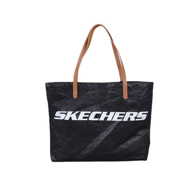 【Professional Customization】Washed Kraft Paper Bag Ins Nordic Feng Shui Washed Kraft Paper Storage Bag Makeup Brush Bucket  DuPont Paper BagPrintable Logo Manufacturers Customized Various Sizes and Styles(minimum 50pcs)