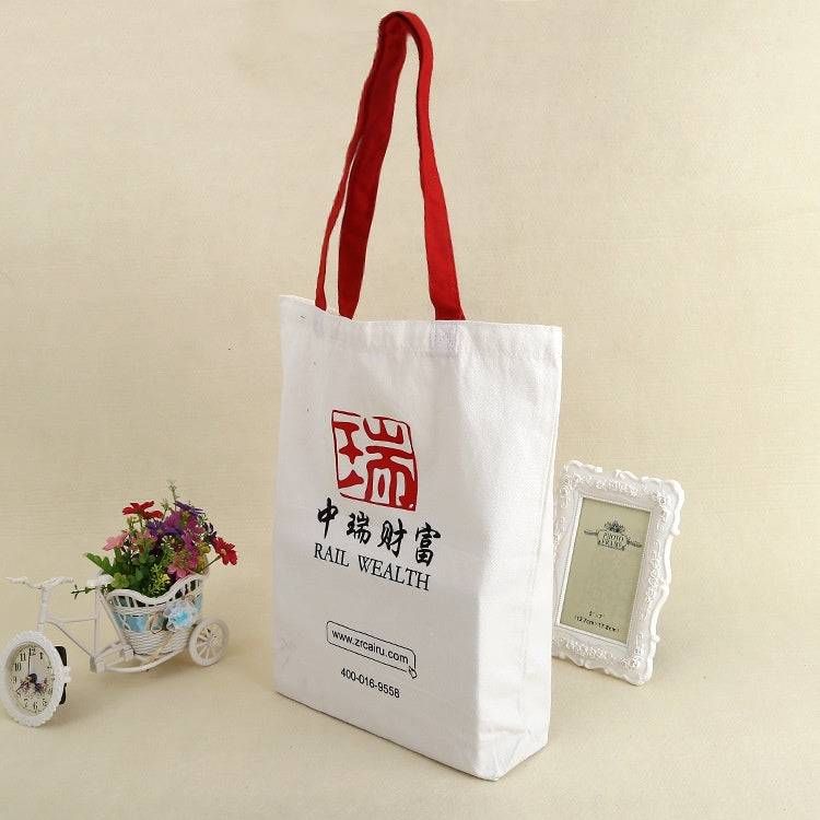 【Professional Customization】Custom Cotton Bags Custom LOGO Cotton Hand-held Shopping Canvas BagPrintable Logo Manufacturers Customized Various Sizes and Styles(minimum 50pcs)