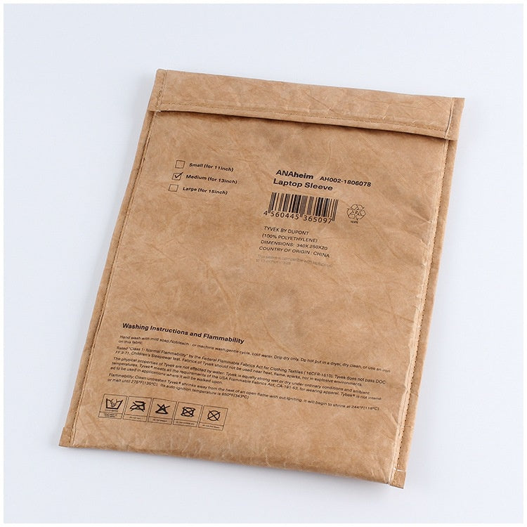 【Professional Customization】Factory  Self-styled Magic Paste File Bag Information Bag Can Be Washed Kraft Paper BagPrintable Logo Manufacturers Customized Various Sizes and Styles(minimum 50pcs)