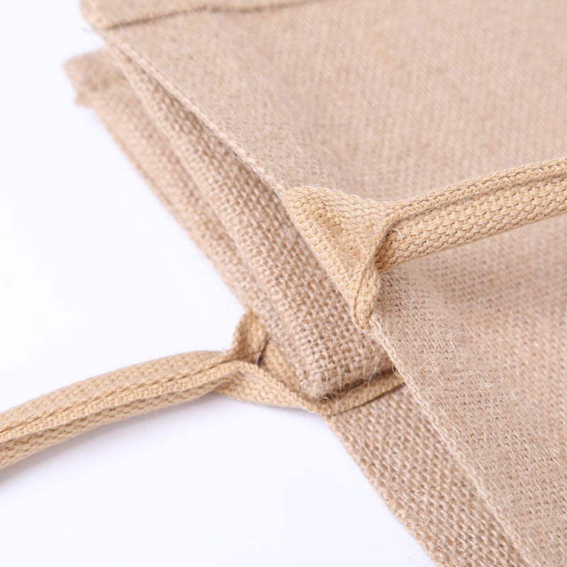 【Professional Customization】Cotton Linen Cloth Bag Thick Jute Glue Waterproof Linen Cloth Bag Screen Printable Logo Manufacturers Customized Various Sizes and Styles(minimum 50pcs)