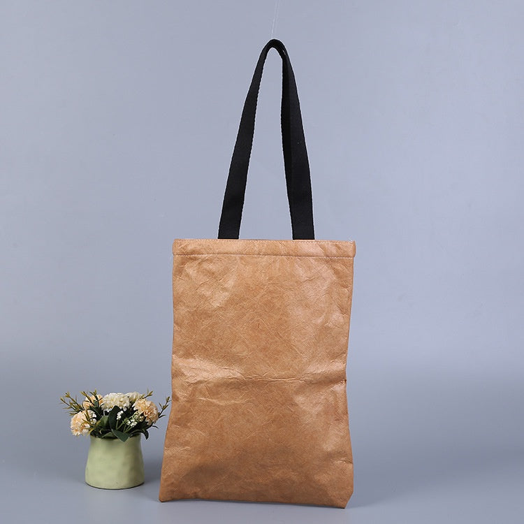 【Professional Customization】DuPont Paper Bags Custom Washable Kraft Paper Bags Strong Tear Not Bad Handbag Advertising PackagePrintable Logo Manufacturers Customized Various Sizes and Styles(minimum 50pcs)