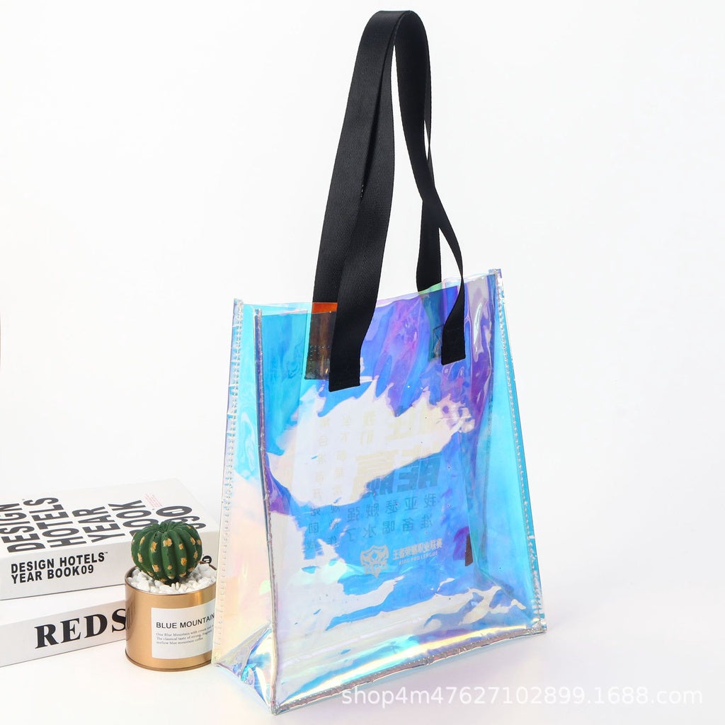 【Professional Customization】PVC Shooter Bag Transparent Zipper Hand-held Self-sealed Bag Plastic Dust-proof Cosmetics Shopping Bag Wholesale Printable Logo Manufacturers Customized Various Sizes and Styles(minimum 50pcs)