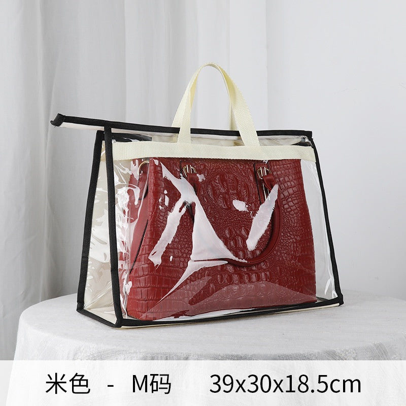 【Professional Customization】Breathable Moisture-proof Luxury Bag Dustproof Transparent Sealed Leather Bag Protective Cover Mould Proof Storage BagPrintable Logo Manufacturers Customized Various Sizes and Styles(minimum 50pcs)