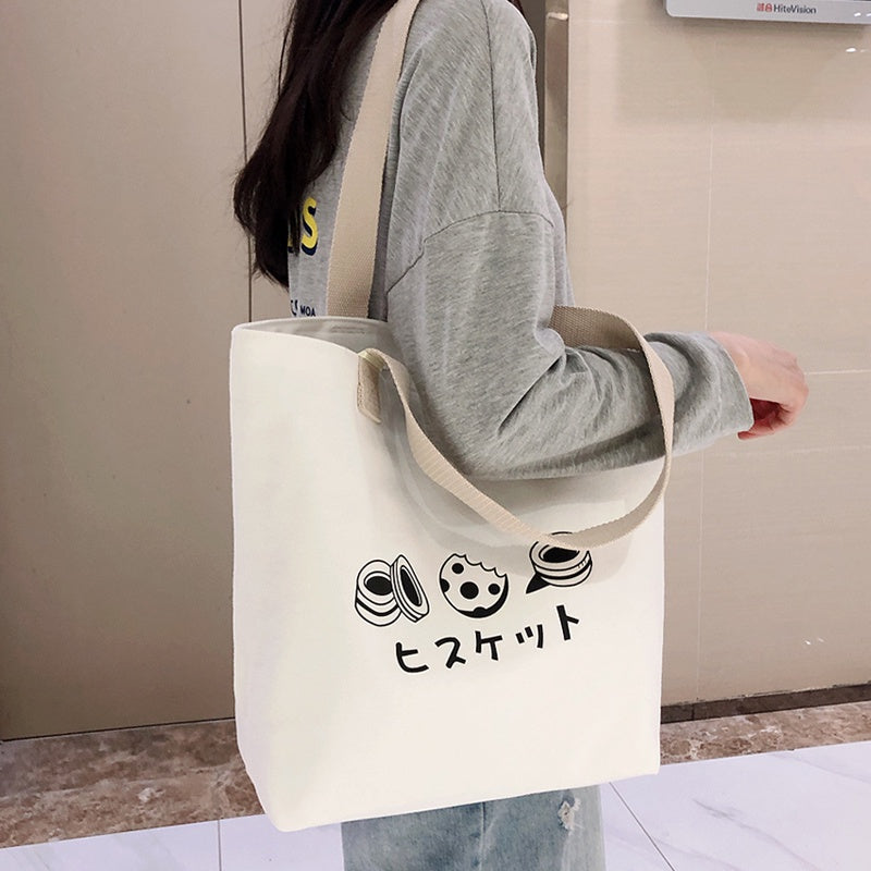 【Professional Customization】Lovely Canvas Bag Women's Single Shoulder Fashion Office Messenger Bag Printable Logo Manufacturers Customized Various Sizes and Styles(minimum 50pcs)