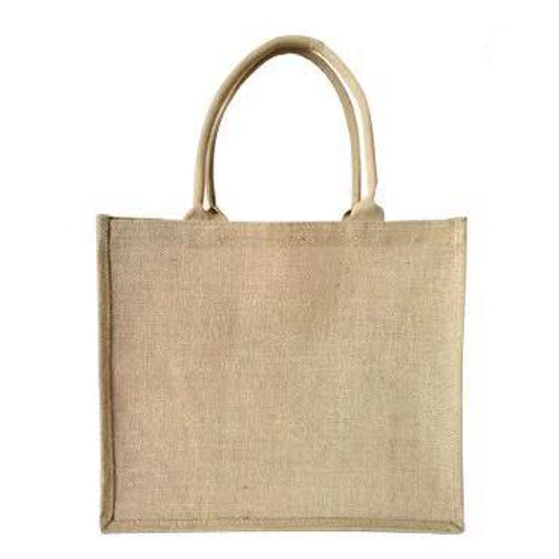 【Professional Customization】Jute Bags Practical Jute Handbags Linen Cotton Linen Shopping Bags Printable Logo Manufacturers Customized Various Sizes and Styles(minimum 50pcs)