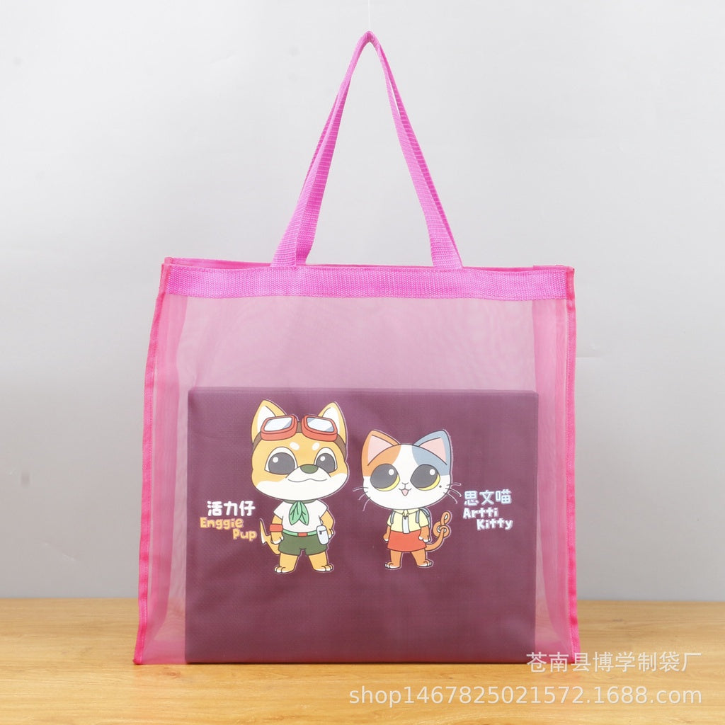 【Professional Customization】Customized Logo Blank Supermarket Gift Shopping Handbag Customized Advertising Non Woven BagPrintable Logo Manufacturers Customized Various Sizes and Styles(minimum 50pcs)