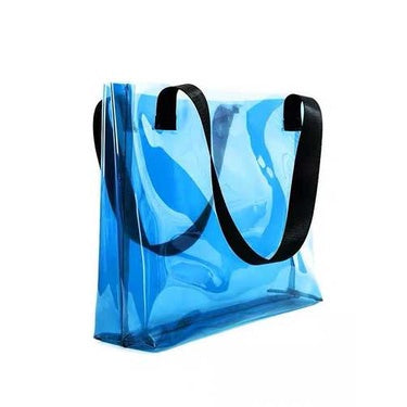 【Professional Customization】PVC New Red Pu Handbag Transparent Jelly Bag Colorful Radium Shooter Bag Gift Bag Printable Logo Manufacturers Customized Various Sizes and Styles(minimum 50pcs)