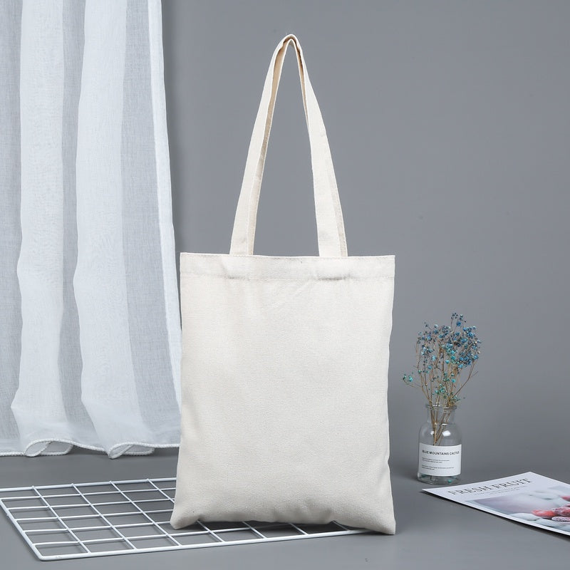 【Professional Customization】Canvas Bag Canvas Bag Customized Pattern Advertisement Cotton Bag Customized Shopping Bag Printable Logo Manufacturers Customized Various Sizes and Styles(minimum 50pcs)