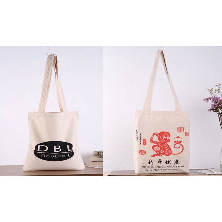 【Professional Customization】Factory Direct Sales Canvas Handbag Environmental Protection Shopping Bag Promotion Gift BagPrintable Logo Manufacturers Customized Various Sizes and Styles(minimum 50pcs)