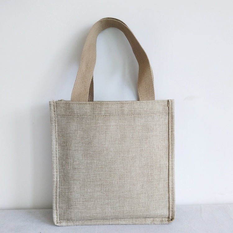 【Professional Customization】Custom-made Cotton Rope Small Bags Retro High-end Linen Bags Exquisite Simple Gift Bags Gift Bags Tote Bags Printable Logo Manufacturers Customized Various Sizes and Styles(minimum 50pcs)