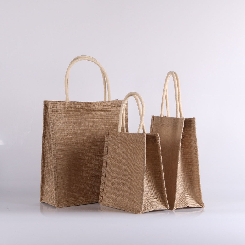 【Professional Customization】Jute Simple Collection Bag Without Printing The Same Linen Hand-held Shopping Bag A6A4B5  Wholesale Printable Logo Manufacturers Customized Various Sizes and Styles(minimum 50pcs)