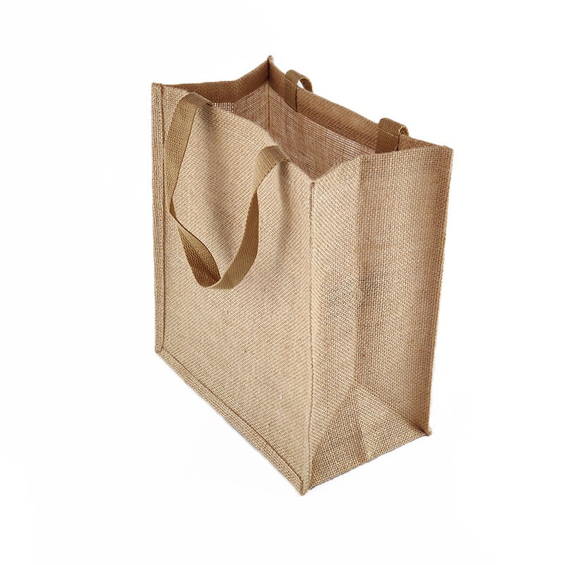 【Professional Customization】Manufacturers Custom Jute Bag Linen Handbag Custom Logo Gift Packaging Retro Small Sack Mulch Linen Bag Wholesale Printable Logo Manufacturers Customized Various Sizes and Styles(minimum 50pcs)