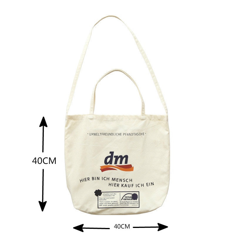 【Professional Customization】Canvas Bags Cotton Bags Korean Versatile Canvas Bags Fashion Bags Women's Bags Student Shopping Bags Printable Logo Manufacturers Customized Various Sizes and Styles(minimum 50pcs)