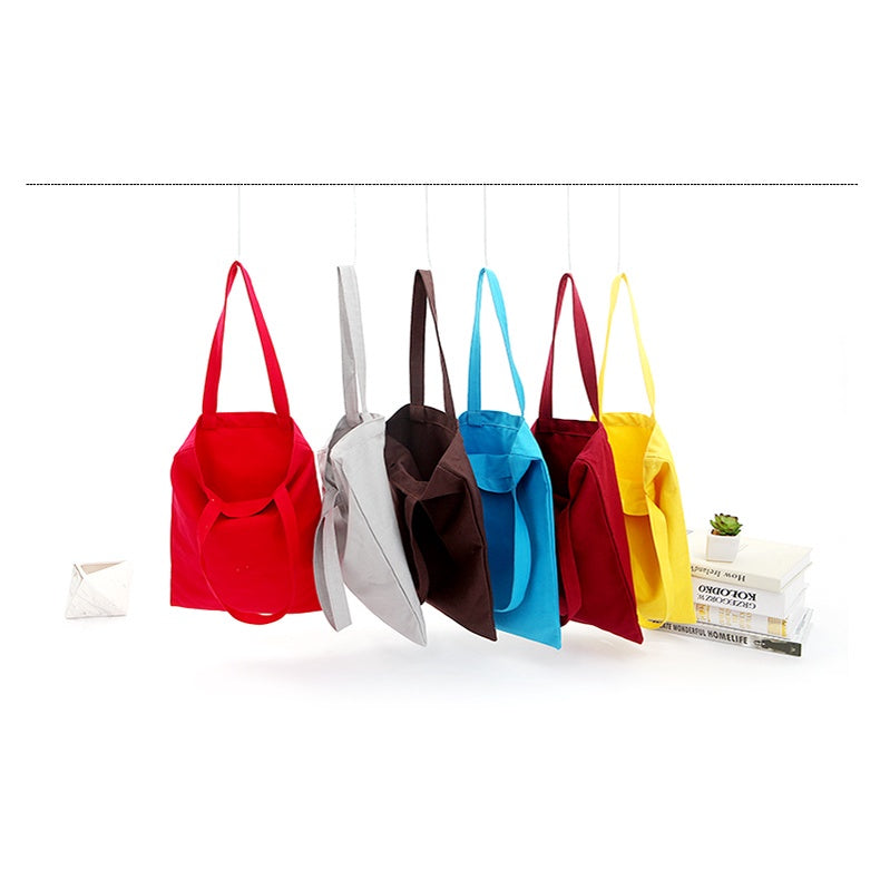 【Professional Customization】Canvas Bag Shopping Bag Handbag Customized Advertisement Business Enterprise Publicity Cotton Bag Printable Logo Manufacturers Customized Various Sizes and Styles(minimum 50pcs)