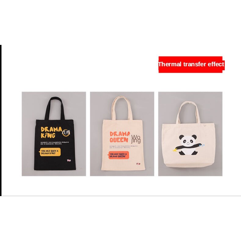 【Professional Customization】Canvas Bag Shopping Bag Handbag Customized Advertisement Business Enterprise Publicity Cotton Bag Printable Logo Manufacturers Customized Various Sizes and Styles(minimum 50pcs)