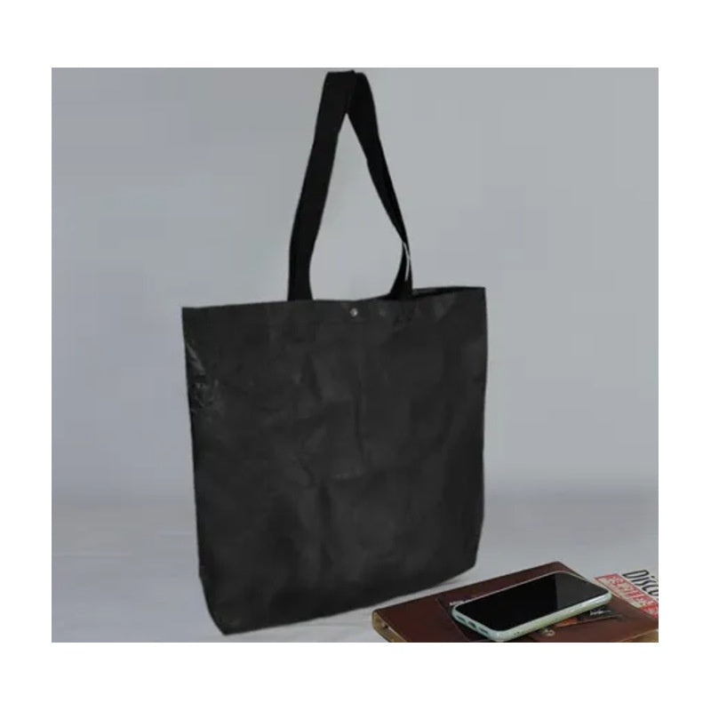 【Professional Customization】DuPont Paper Handbag Manufacturer Custom Foldable Tearless Shopping Bag Korean Version of Personality Shoulder BagPrintable Logo Manufacturers Customized Various Sizes and Styles(minimum 50pcs)