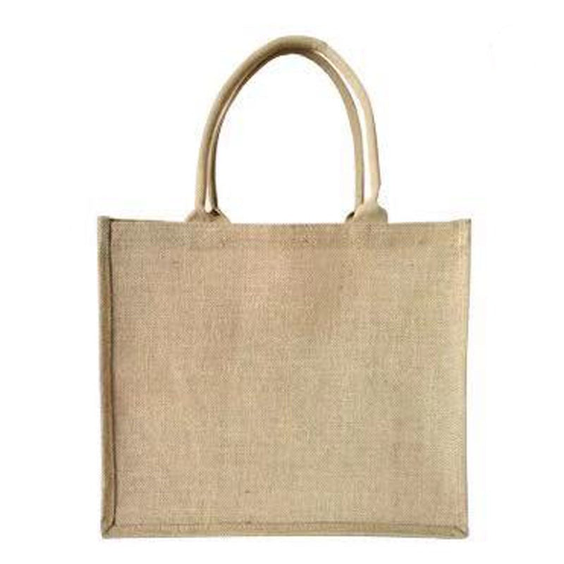 【Professional Customization】Jute Bags Practical Jute Handbags Linen Cotton Linen Shopping Bags Printable Logo Manufacturers Customized Various Sizes and Styles(minimum 50pcs)