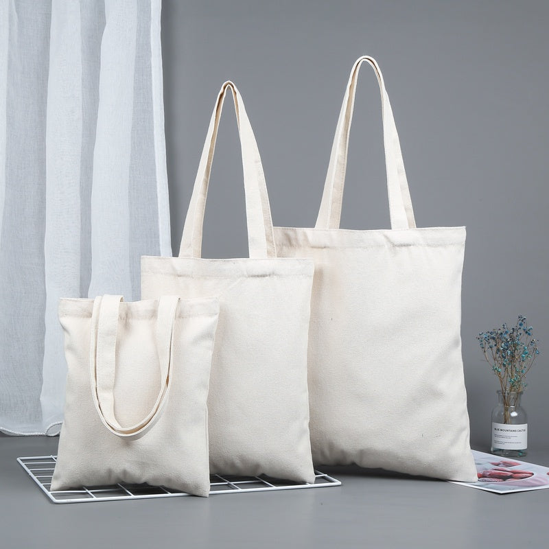 【Professional Customization】Canvas Bag Canvas Bag Customized Pattern Advertisement Cotton Bag Customized Shopping Bag Printable Logo Manufacturers Customized Various Sizes and Styles(minimum 50pcs)