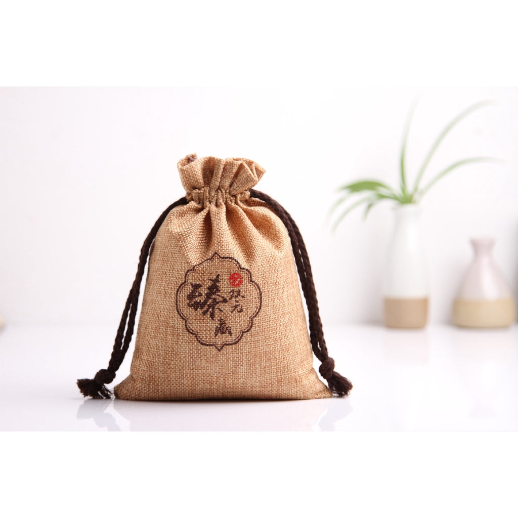 【Professional Customization】Cotton and Linen Pocket Drawstring Storage Bag Jewelry Wenwan Storage Bag Gift Tea Packaging BagPrintable Logo Manufacturers Customized Various Sizes and Styles(minimum 50pcs)