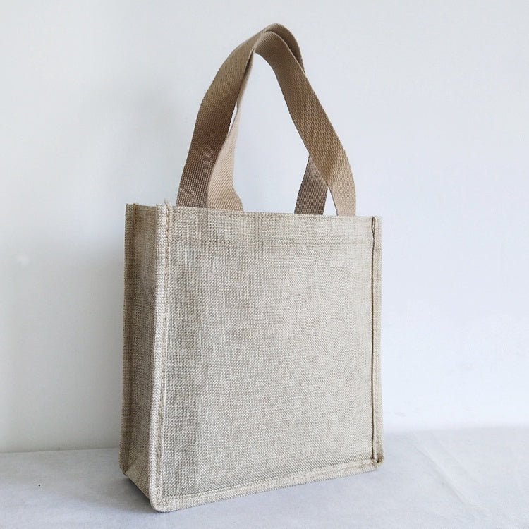 【Professional Customization】Custom-made Cotton Rope Small Bags Retro High-end Linen Bags Exquisite Simple Gift Bags Gift Bags Tote Bags Printable Logo Manufacturers Customized Various Sizes and Styles(minimum 50pcs)