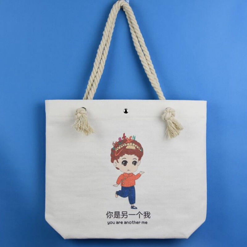 【Professional Customization】Canvas Handbag Custom Advertising Gift Cotton Canvas Bag Custom Shoulder BagPrintable Logo Manufacturers Customized Various Sizes and Styles(minimum 50pcs)