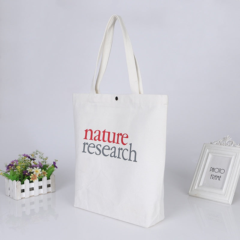 【Professional Customization】Creative Print Canvas Tote Shopping Bag Custom Silk Print Bag Casual HandbagPrintable Logo Manufacturers Customized Various Sizes and Styles(minimum 50pcs)