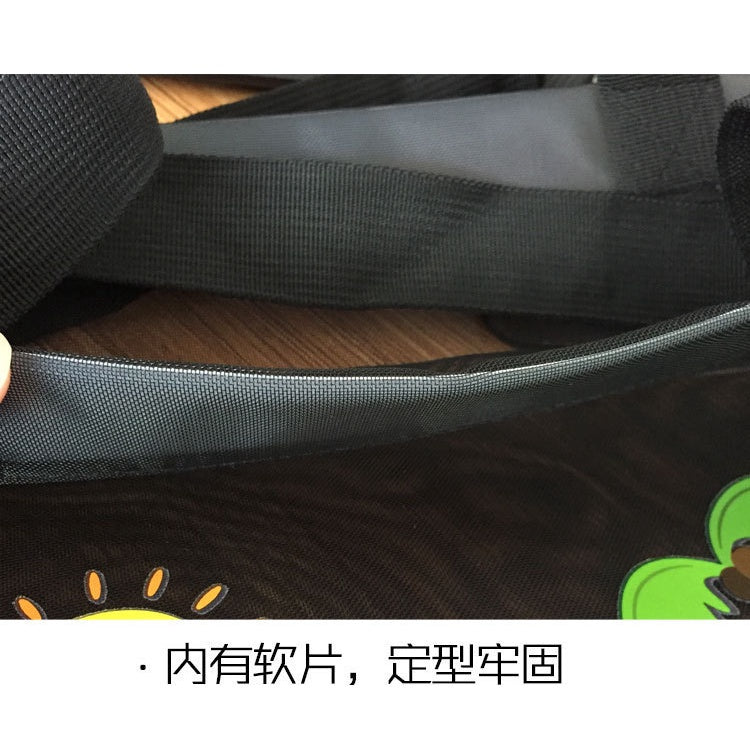 【Professional Customization】Mesh Transparent Beach Bag Shopping Bag Zipper Shoulder Bag Female Bathing Fitness By The SeaPrintable Logo Manufacturers Customized Various Sizes and Styles(minimum 50pcs)