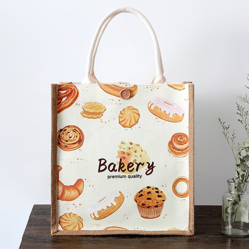 【Professional Customization】Canvas Bag Printing Shopping Canvas Bag Women's Shoulder Hand Carry Sack Handbag In StockPrintable Logo Manufacturers Customized Various Sizes and Styles(minimum 50pcs)