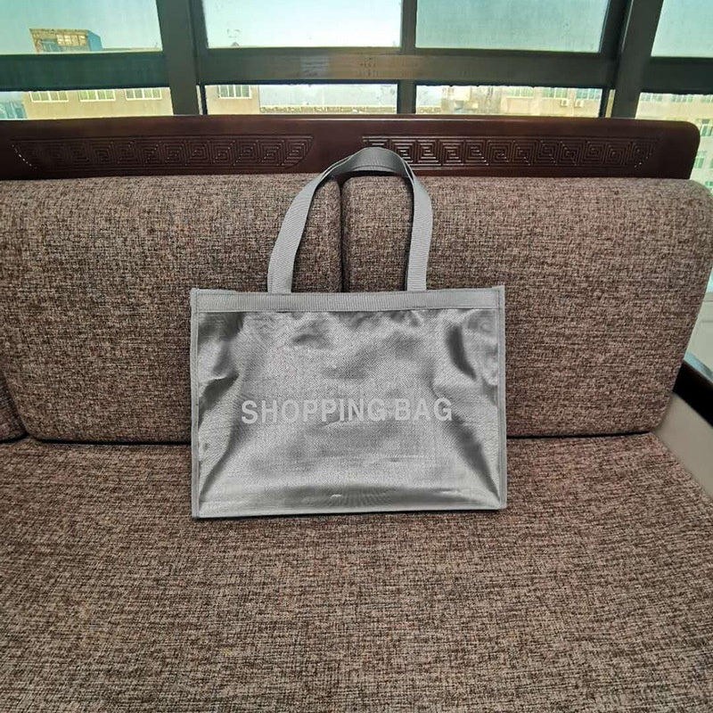 【Professional Customization】Supermarket Breathable Mesh Shopping Bag Hand Nylon Mesh Bag Beach Travel Bath Center Fitness Collection Women's BagPrintable Logo Manufacturers Customized Various Sizes and Styles(minimum 50pcs)