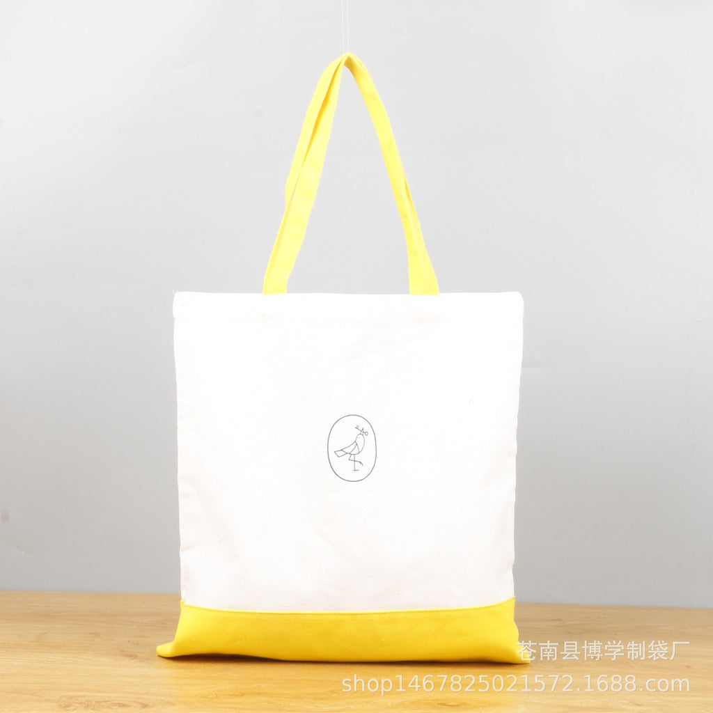 【Professional Customization】Customized Logo Advertising Creative Gift Handbag Printing Shopping Cotton BagPrintable Logo Manufacturers Customized Various Sizes and Styles(minimum 50pcs)