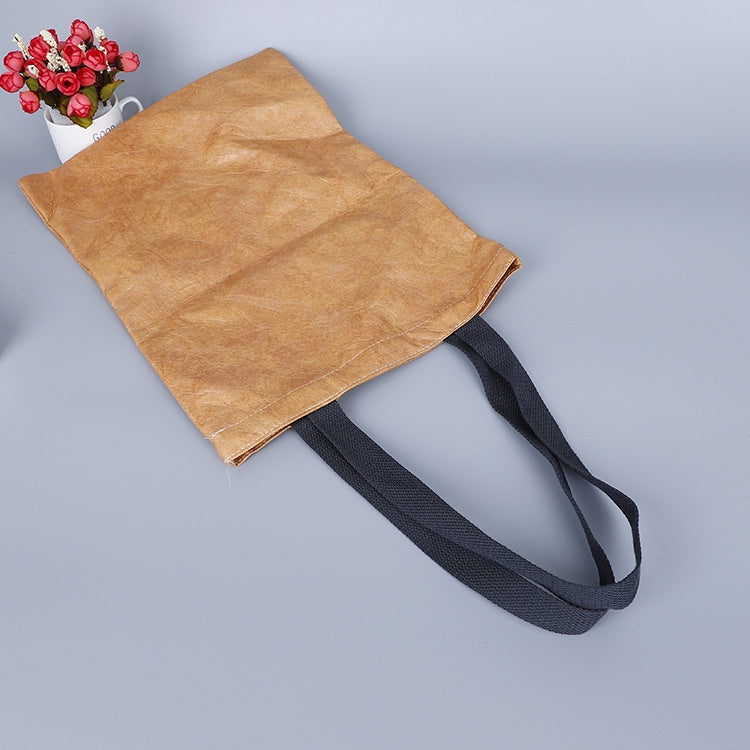 【Professional Customization】DuPont Paper Bags Custom Washable Kraft Paper Bags Strong Tear Not Bad Handbag Advertising PackagePrintable Logo Manufacturers Customized Various Sizes and Styles(minimum 50pcs)