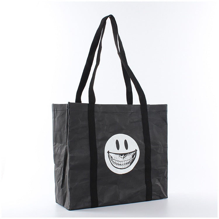 【Professional Customization】Factory Custom Wash Kraff Paper Handbag Shoulder Bag Kraff Paper Double-layer Material Large-capacity Oblique BagPrintable Logo Manufacturers Customized Various Sizes and Styles(minimum 50pcs)