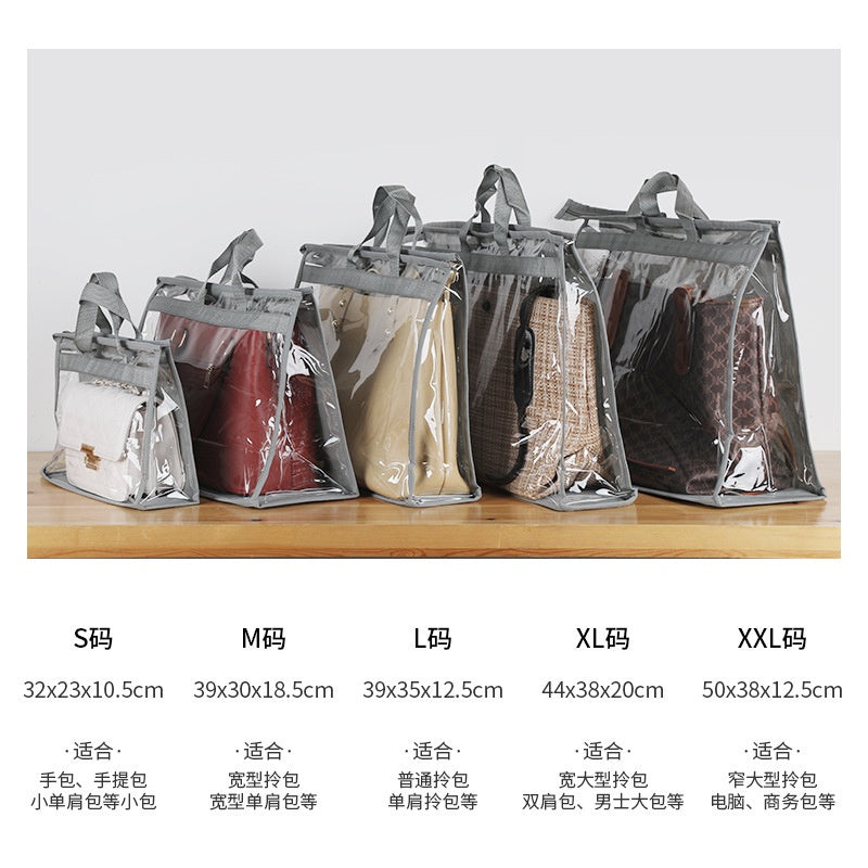 【Professional Customization】Breathable Moisture-proof Luxury Bag Dustproof Transparent Sealed Leather Bag Protective Cover Mould Proof Storage BagPrintable Logo Manufacturers Customized Various Sizes and Styles(minimum 50pcs)