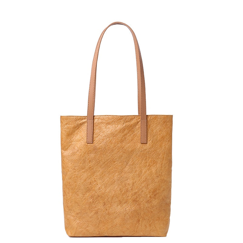 【Professional Customization】Customized DuPont Paper Bag Shopping Handbag Can Be Customized Advertising Logo Women's Single Shoulder DuPont Paper Bag Printable Logo Manufacturers Customized Various Sizes and Styles(minimum 50pcs)