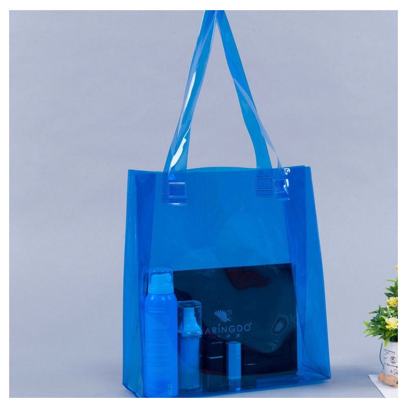 【Professional Customization】Color PVC Bags Plastic Gift Bags Portable Clothing Packaging Bags Printable Logo Manufacturers Customized Various Sizes and Styles(minimum 50pcs)