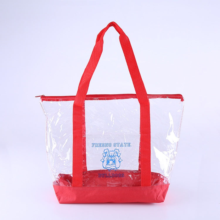 【Professional Customization】Manufacturer Customized Transparent PVC Handbag Single Shoulder Portable Shopping Bag Free Design of Gift Packaging BagPrintable Logo Manufacturers Customized Various Sizes and Styles(minimum 50pcs)