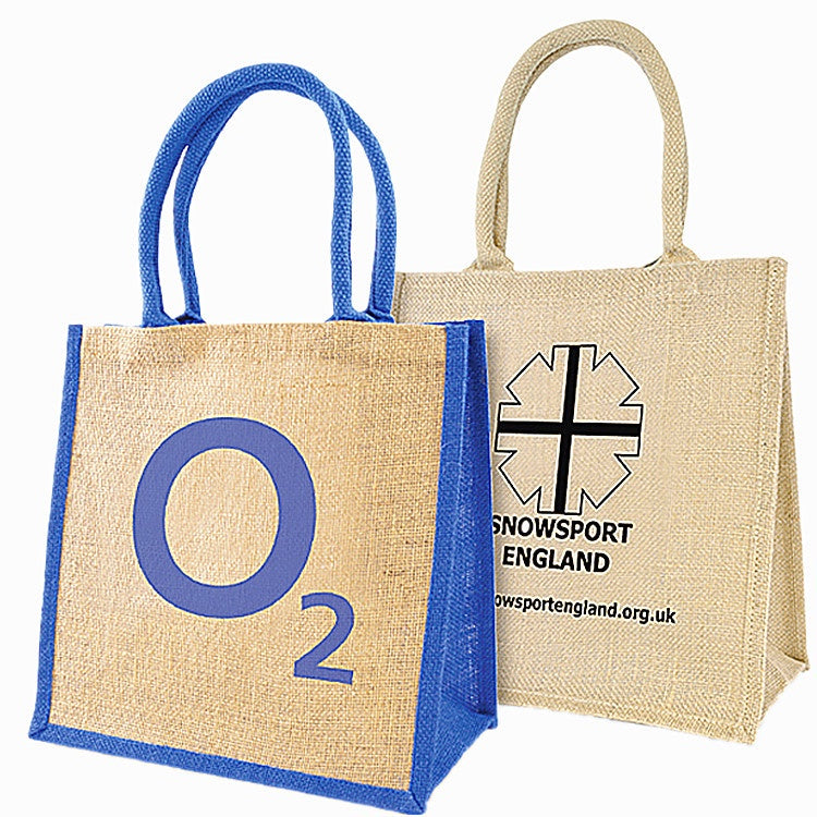 【Professional Customization】Jute Bag Custom Made Plastic Coated Portable Jute BagPrintable Logo Manufacturers Customized Various Sizes and Styles(minimum 50pcs)