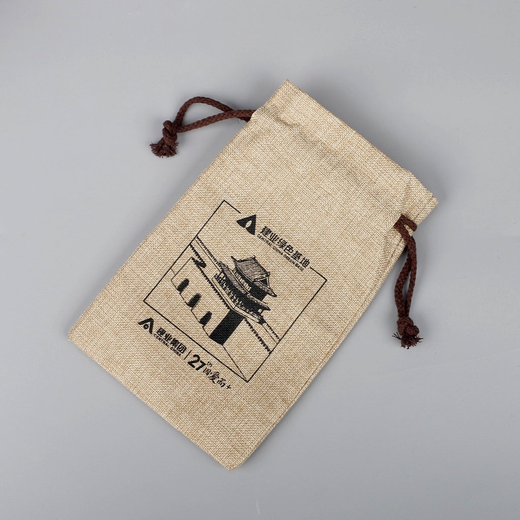 【Professional Customization】Customized Linen Bundle Pocket Cotton Drawstring Bag Linen Storage Bag Linen Drawstring Bag FactoryPrintable Logo Manufacturers Customized Various Sizes and Styles(minimum 50pcs)