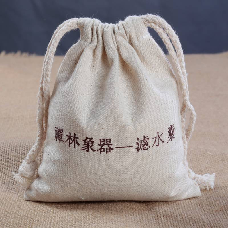 【Professional Customization】Drawstring Bag Small Cloth Bag Bundle Pocket Storage Cloth Bag Gift Cloth Bag Cotton Hemp Canvas Bag Printable Logo Manufacturers Customized Various Sizes and Styles(minimum 50pcs)