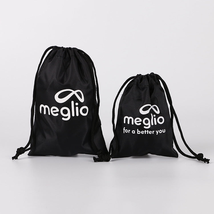 【Professional Customization】Develop Polyester Cloth Drawstring Bag Advertising Drawstring Bag Custom Logo Bundle PocketPrintable Logo Manufacturers Customized Various Sizes and Styles(minimum 50pcs)