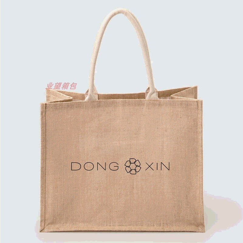 【Professional Customization】Linen Bags High Capacity Girls Hot Linen Portable Storage Bags Printable Logo Manufacturers Customized Various Sizes and Styles(minimum 50pcs)