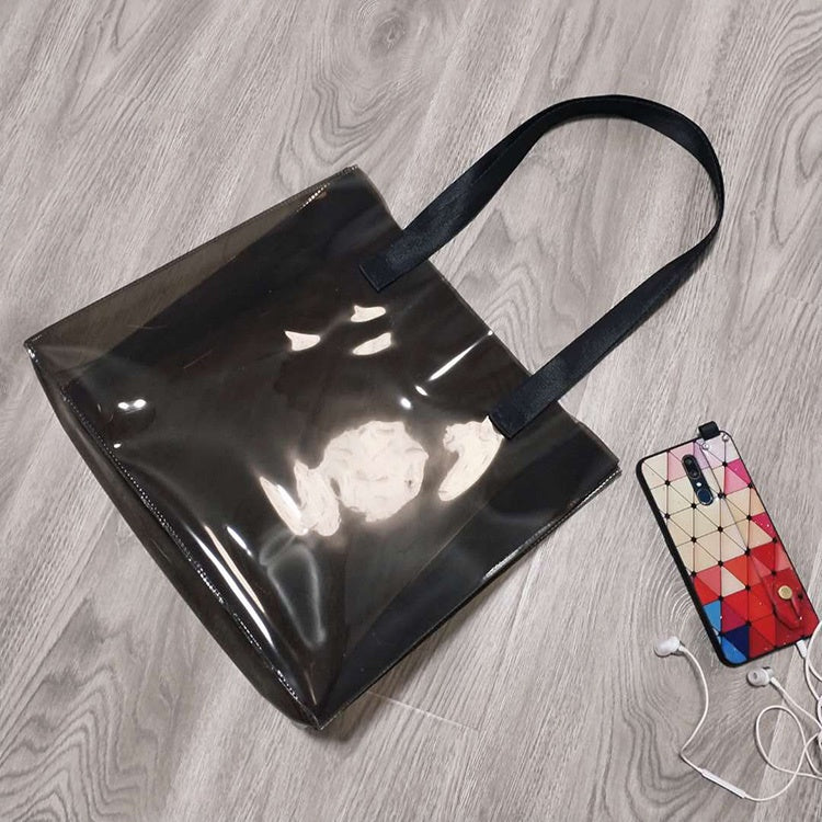 【Professional Customization】PVC Magic Color Radium Shooter Bag Transparent Jelly Bag Beach Waterproof Bag Versatile Gift Bag Printable Logo Manufacturers Customized Various Sizes and Styles(minimum 50pcs)