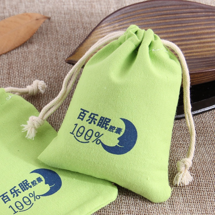 【Professional Customization】Herbal Bag Green Gift Jewelry To Collect Bags of Cotton Bags Tea BagPrintable Logo Manufacturers Customized Various Sizes and Styles(minimum 50pcs)