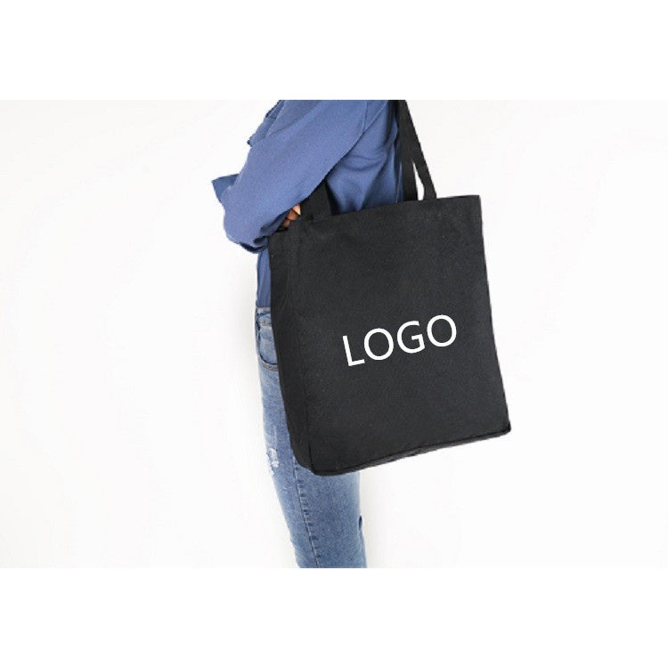 【Professional Customization】Thick Canvas Bag One-shoulder Clothing Brand Cotton Bag Custom Storage Bag Handbag Environmental Bag Printable Logo Manufacturers Customized Various Sizes and Styles(minimum 50pcs)