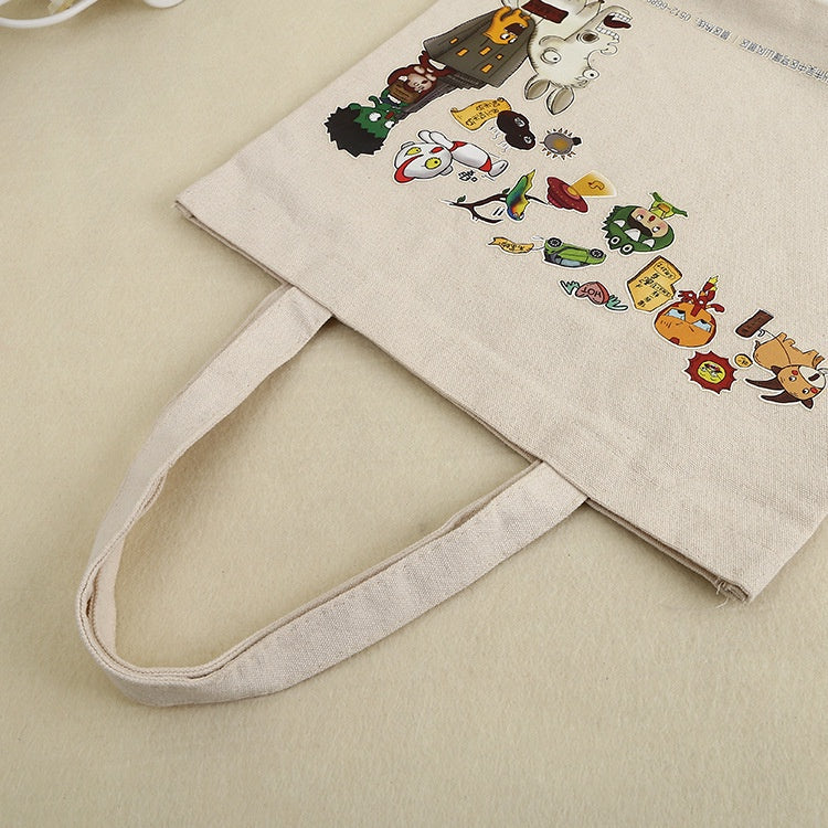 【Professional Customization】Batch Custom-made Hand-held Canvas Bags Processing One-shoulder Supermarket HandbagPrintable Logo Manufacturers Customized Various Sizes and Styles(minimum 50pcs)