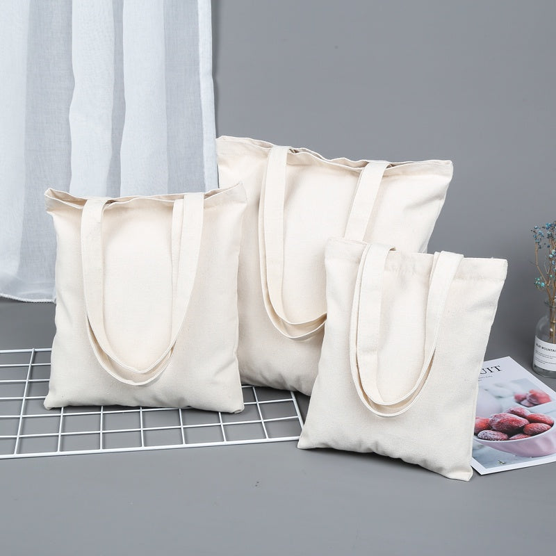 【Professional Customization】Canvas Bag Canvas Bag Customized Pattern Advertisement Cotton Bag Customized Shopping Bag Printable Logo Manufacturers Customized Various Sizes and Styles(minimum 50pcs)