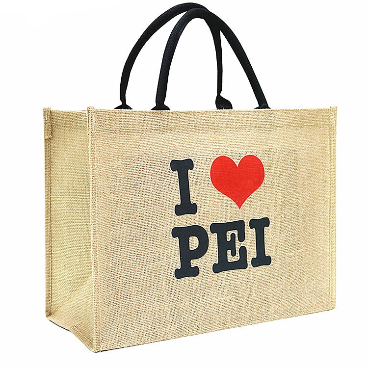 【Professional Customization】Jute Tote Bag Cotton Gift Bag Logo Custom Waterproof Linen Bag Cladding Linen Bag Linen Bag Custom-madePrintable Logo Manufacturers Customized Various Sizes and Styles(minimum 50pcs)